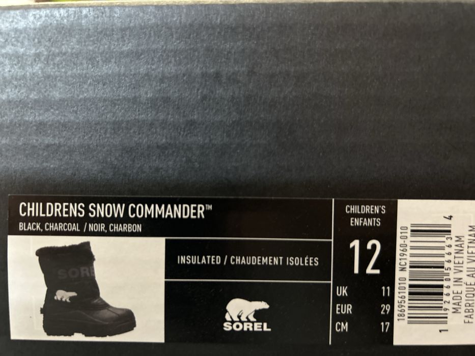 Sorel Śniegowce  uniwersalne unisex rozmiar 28