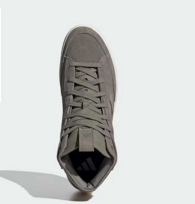 Женские кожанные хайтопы ботинки Adidas р. 41,5-42 (по стельке 27.2см)