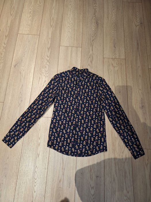 Koszula świąteczna Cropp r. S motyw z ciastkiem dla chłopca