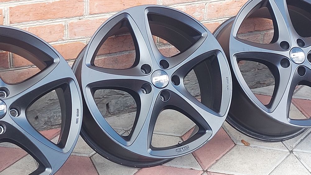 Диски СMS C12 чорний мат R18 5x108 ET42 J8,0 ТОП СТАН !!! Volvo Ford Jaguar Land Rover