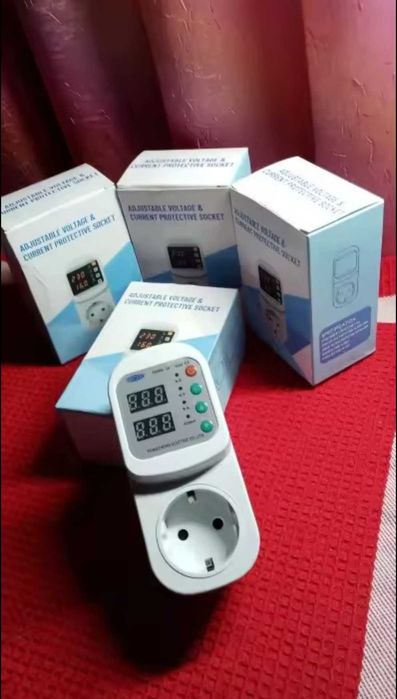 Барьер Реле напруги Tomzn Автоматичний захист перепадів напруги струму