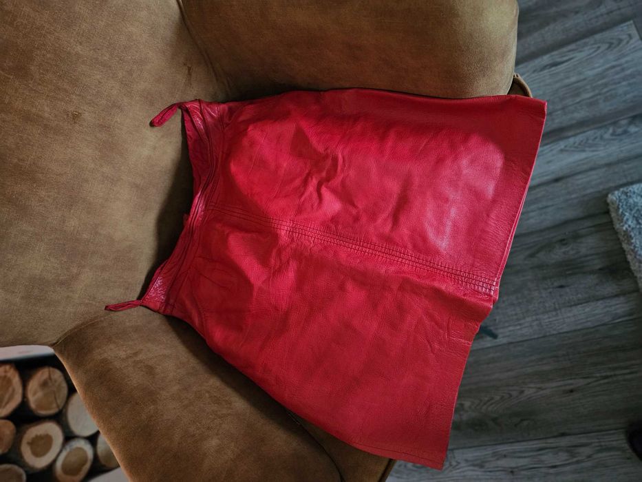 Spodniczka skora naturalna s m 36 38