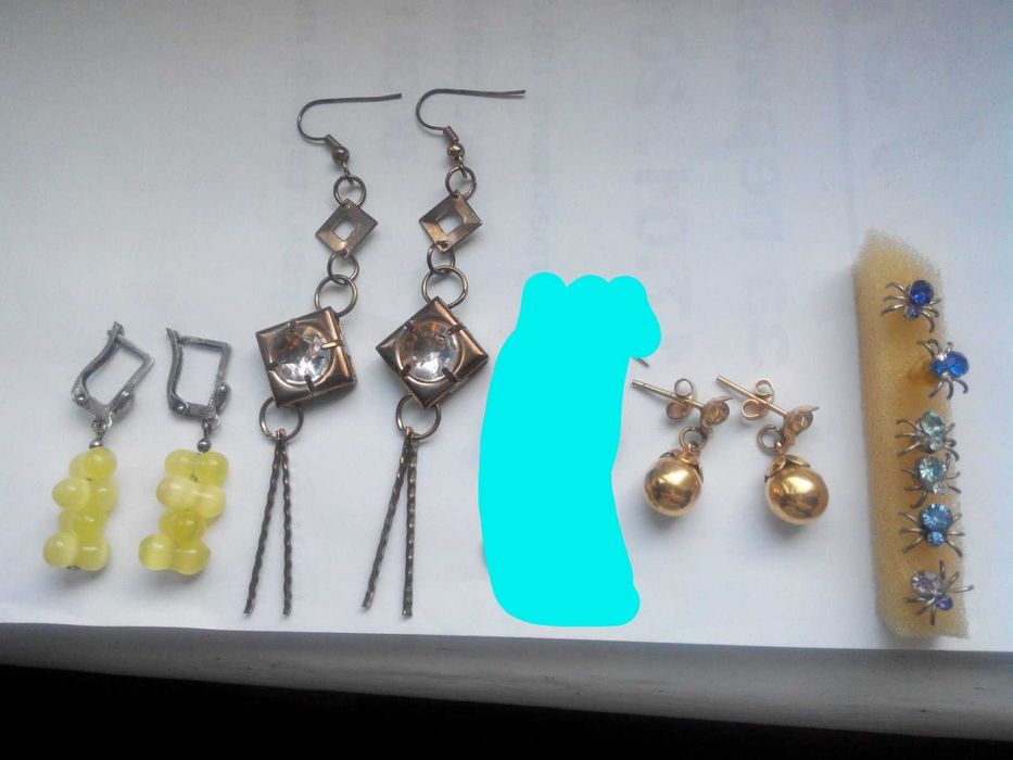 Детские серёжки, дёшево.