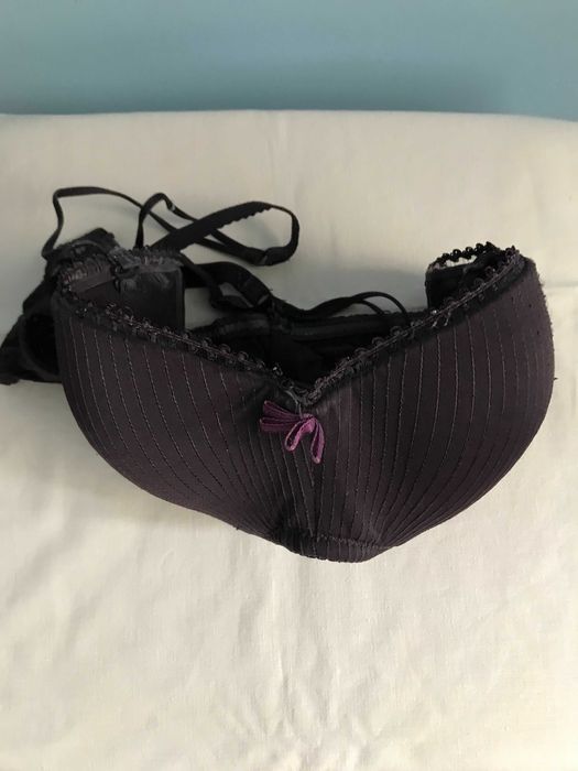 LISCA Biustonosz Bardotka Fiolet 80B