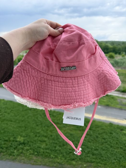 Жіноча панама Jacquemus жакмюс рожева бежева