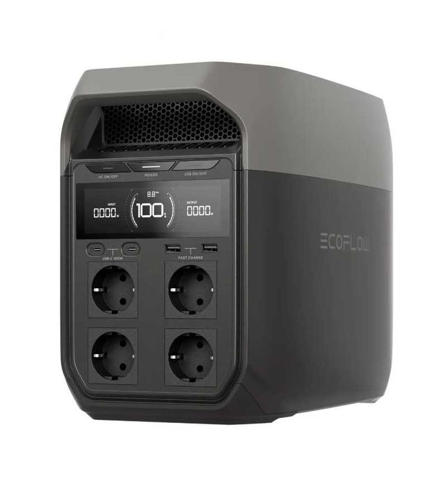 Зарядна станція EcoFlow DELTA 3 1800W LiFePo4 Європа Нова Екофло