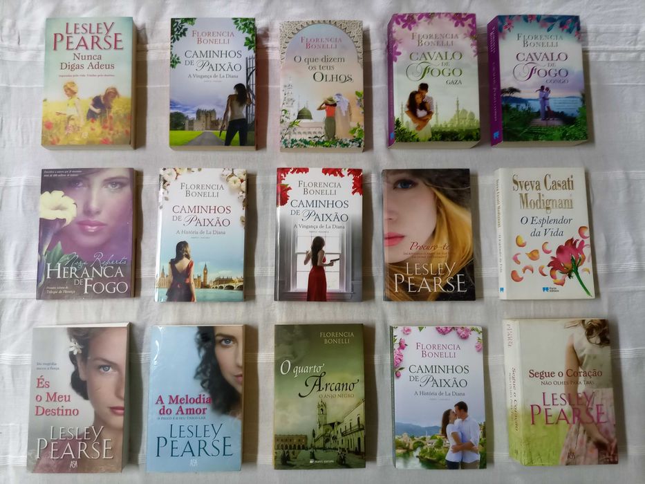 LIVROS - Romance - Aventura - Suspense .- Sagas