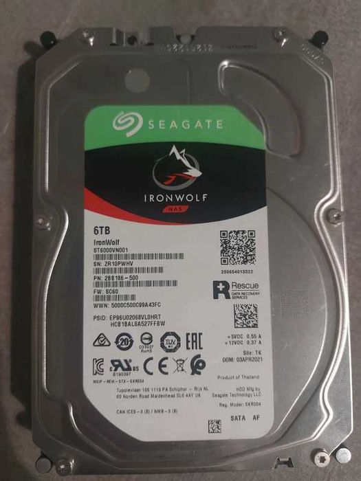 Disco externo 6TB novo