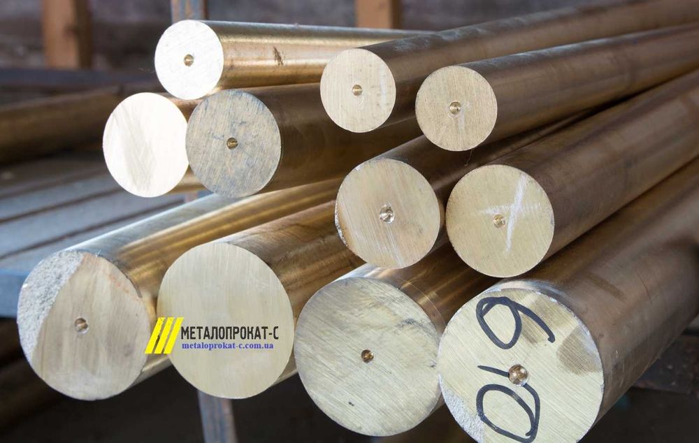 БРОНЗА: прути бронзові БрОЦС та БрАЖ