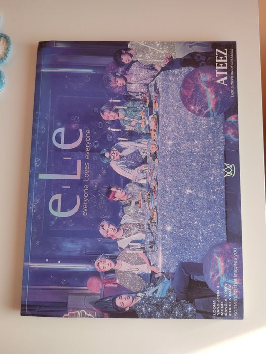 ATEEZ E.L.E magazine magazyn everyone loves everyone 2020 + plakat
