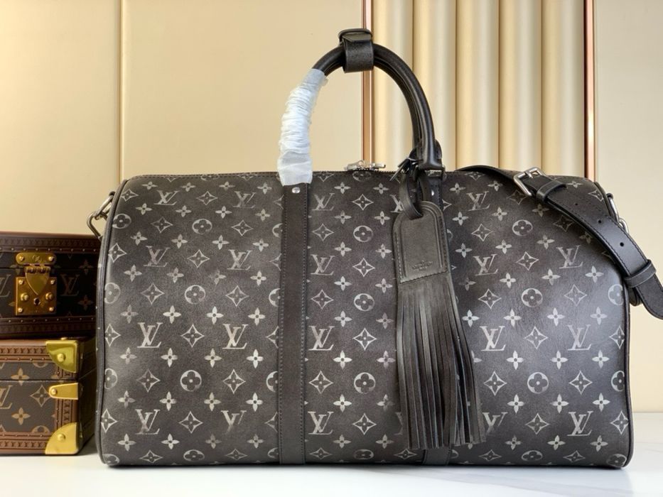 Louis Vuitton Keepall bandouliere сумка мужская ручная кожаная дорожна