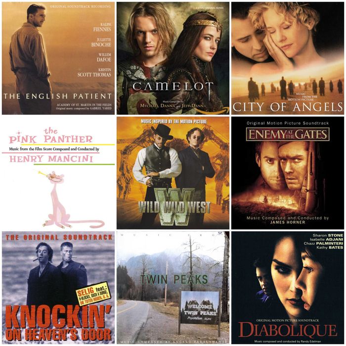 Soundtrack, OST, саундтреки, музыка к фильмам, CD