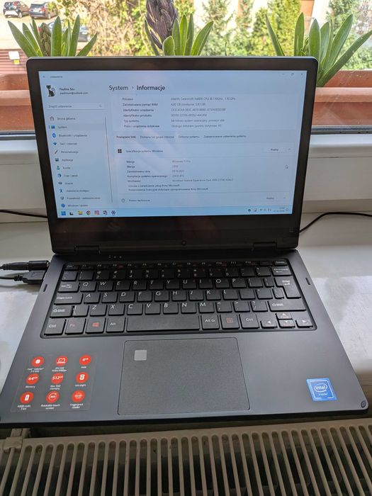 Laptop techbite arc 11.6 , dotykowy konwertowalny 360stopni = 100% sprawny
