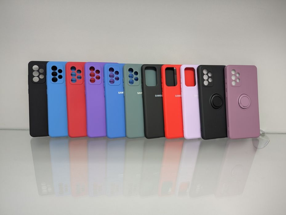 Топ! Samsung A72 Противоударный чехол Софт Тач чохол мікрофібра