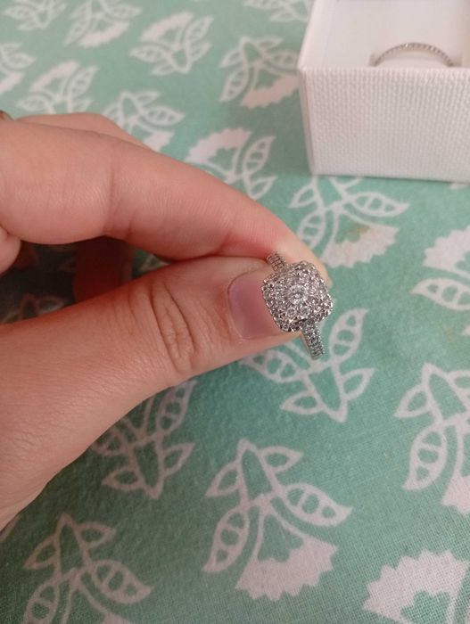 Anel pedido diamante