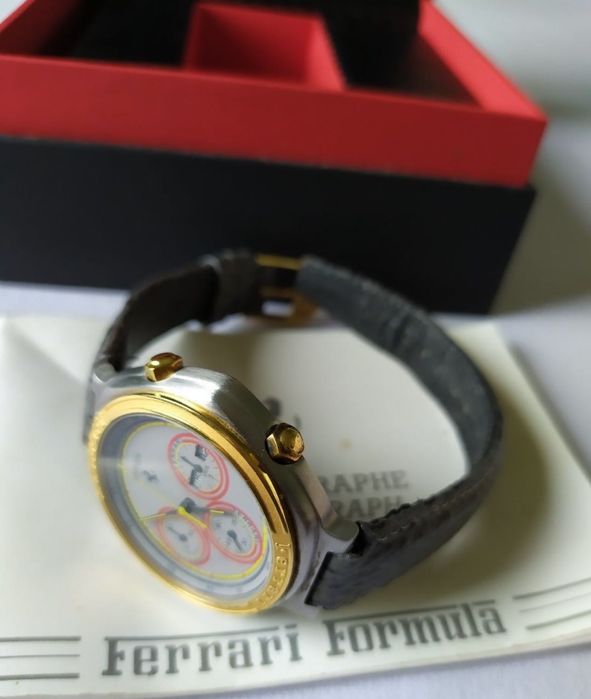 Relogio Ferrari com maquina Cartier - Peça rara - 1.990,00€