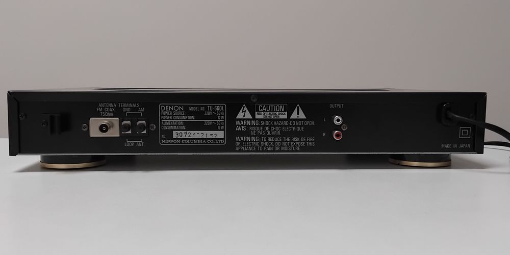 DENON Tuner Sintonizador Rádio TU-660L