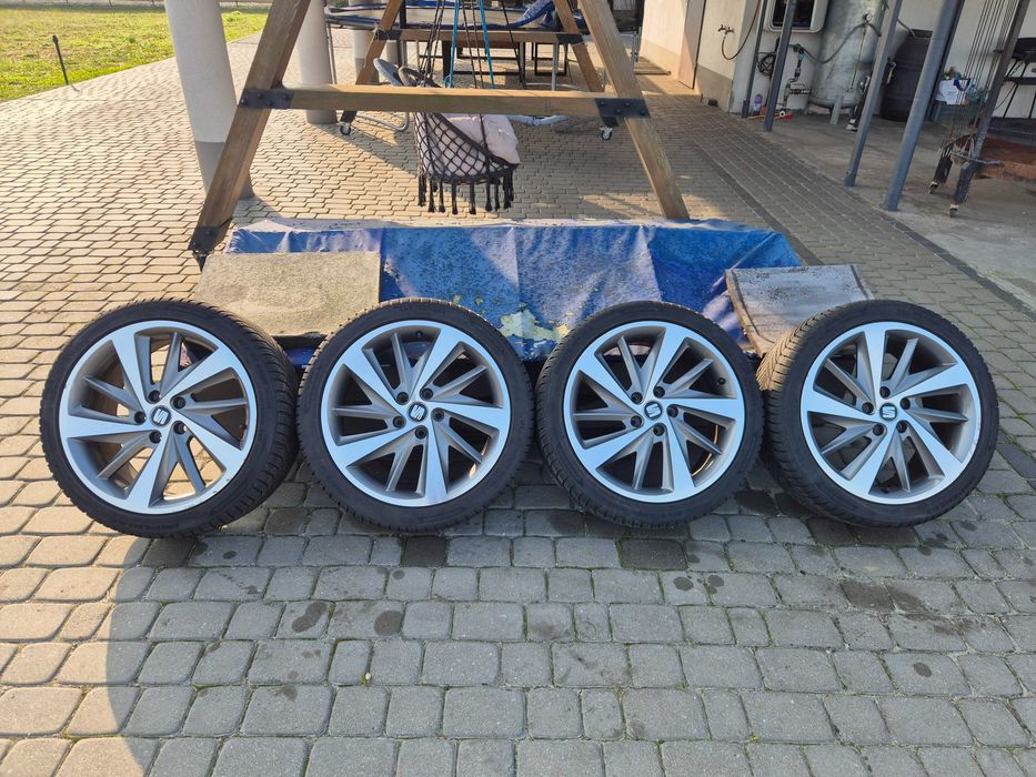Koła komplet wielosezon.  Seat 5x112