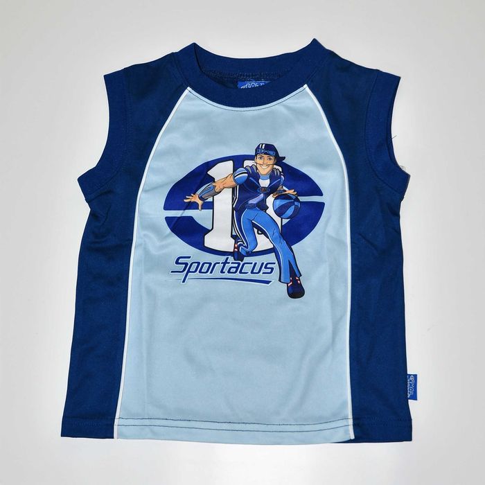 Komplet LAZY TOWN Leniuchowo Sportacus 98/104
