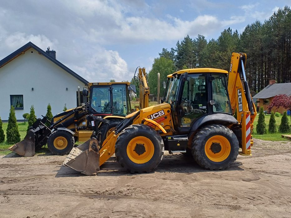 Usługi koparko ładowarką minikoparka 3T odwóz