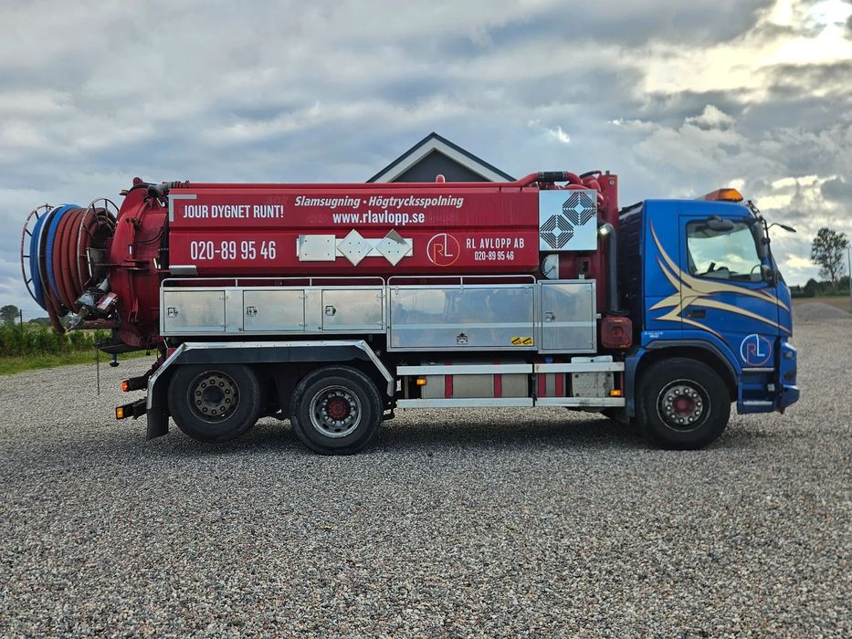Volvo Fm  Szambiarka plus wuko sprowadzony kiprowana beczka scania volvo