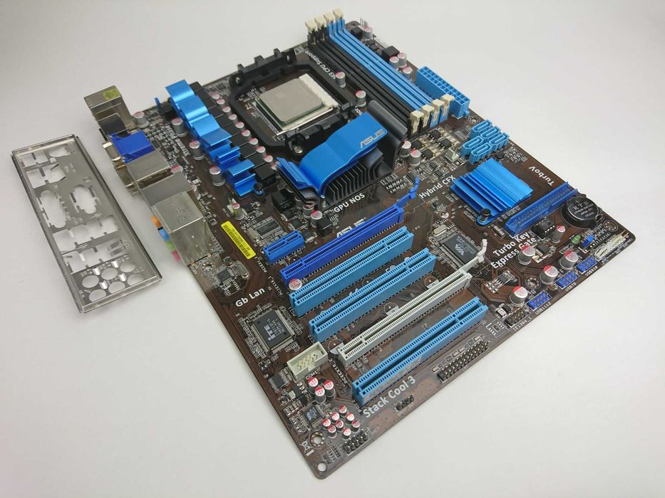 Комплект ASUS M4A785TD-V EVO (HDMI,8+2фаз)+Phenom II X4 955(4ядра),AM3