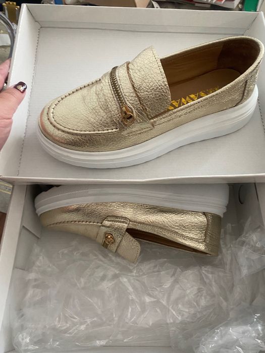 Buty ze skóry Saway 38
