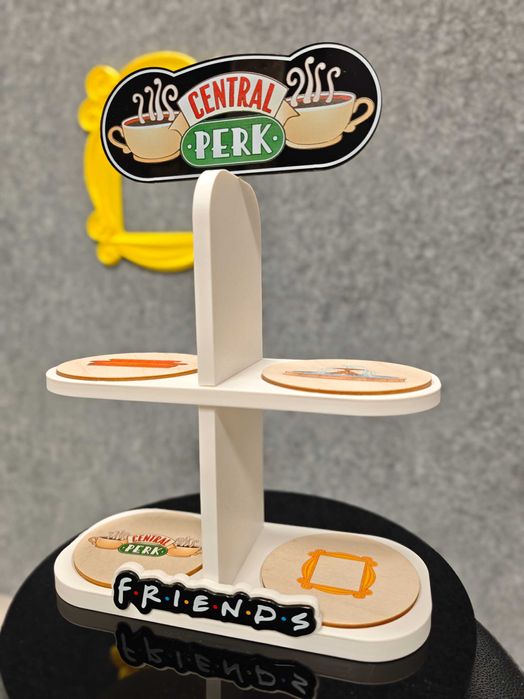 Stojak na kubki Friends Central Perk prezent dla fana 280 mm