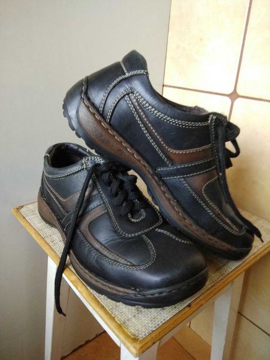 Buty półbuty skórzane czarne rozmiar 43 wkładka 28cm