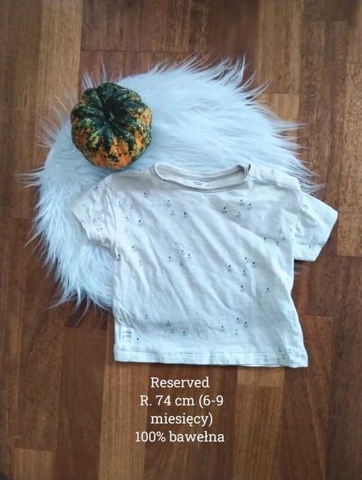 Home grown Reserved Eco Aware T-shirt r. 74 cm, 100% bawełna