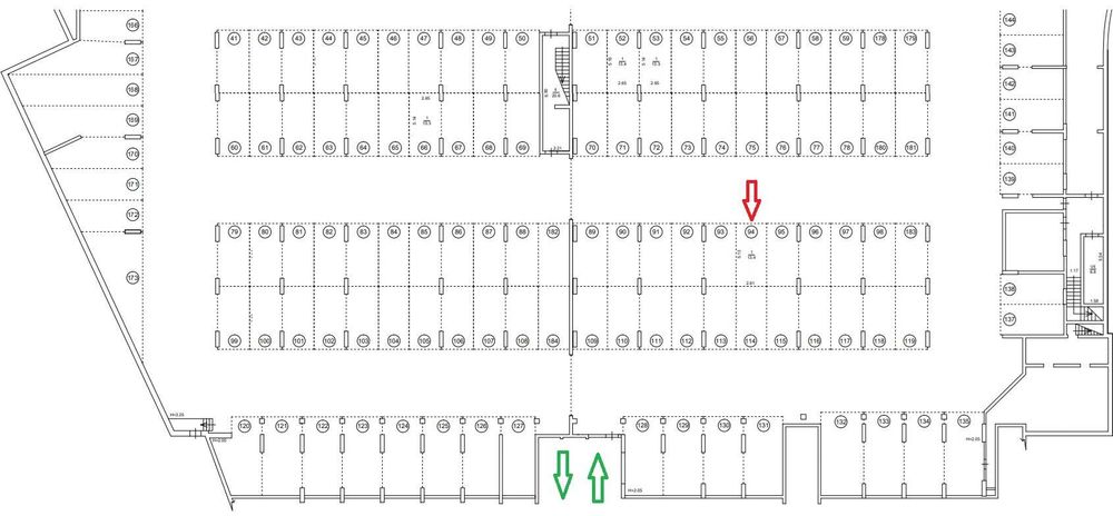 Підземний паркінг з можливістю зарядки електромобіля ЖК Новий Автограф