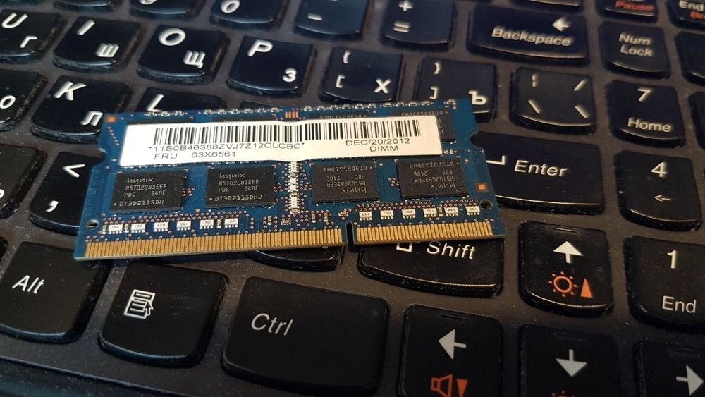 Модуль памяти ноутбука DDR3 SODIMM 4GB PC12800 HYNIX 2R