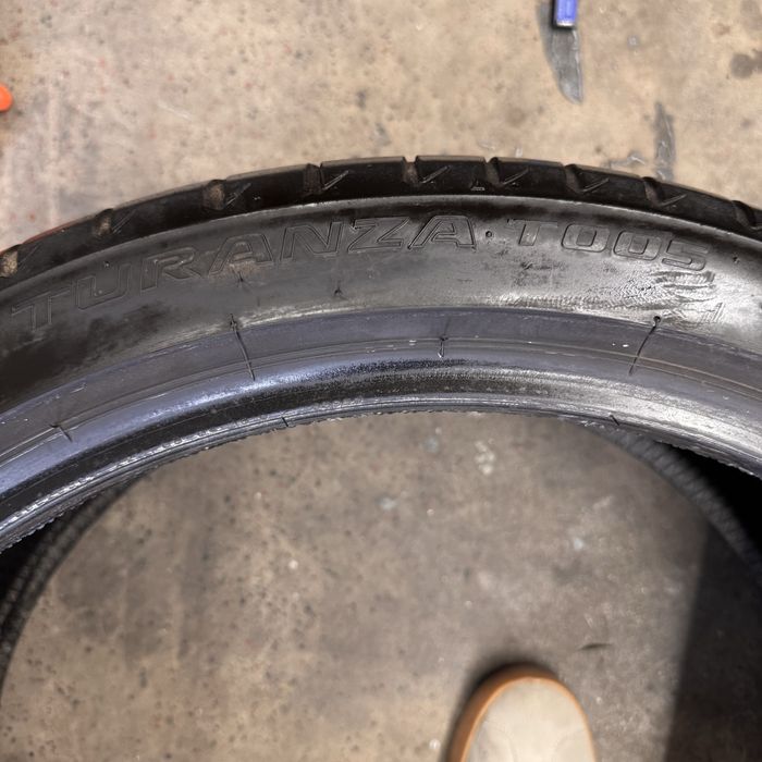 2 шт літні 285/35/22 bridgestone turanza t005