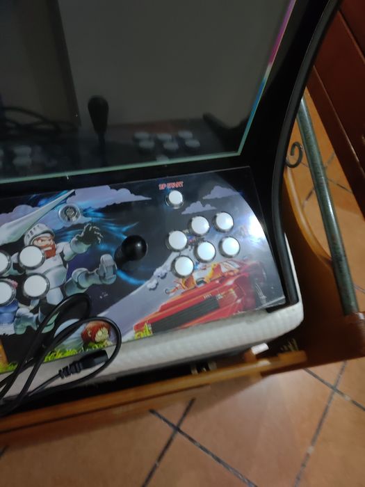 Máquina de jogos novos foi só testada