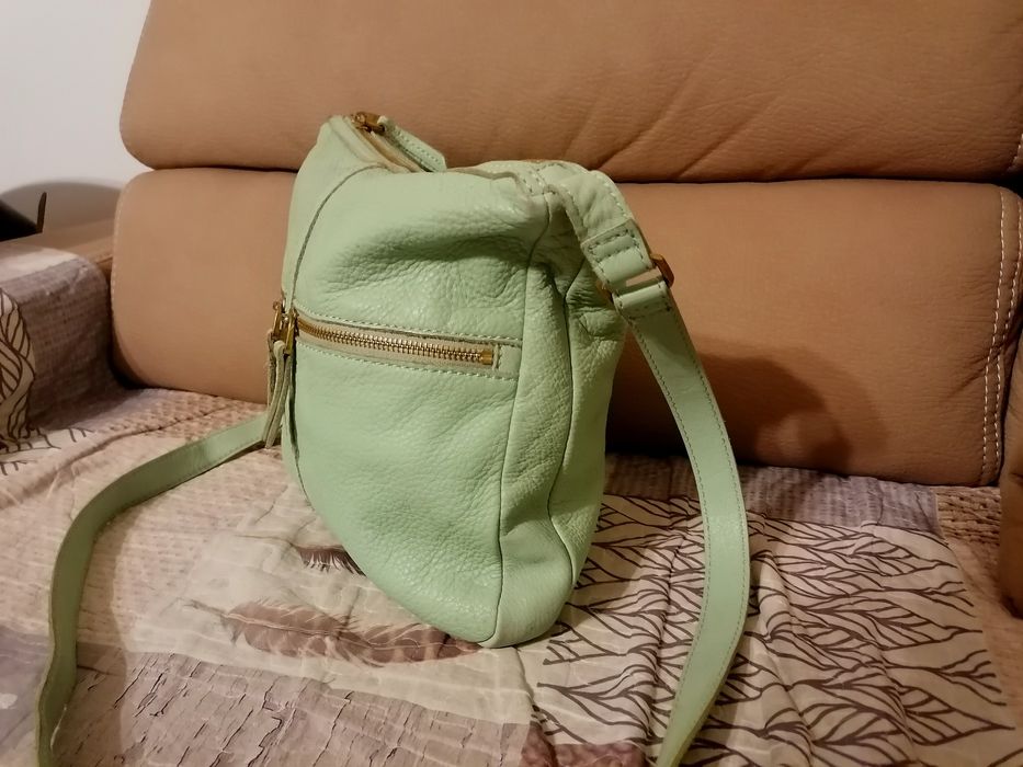 Torebka damska listonoszka Fossil - skóra naturalna