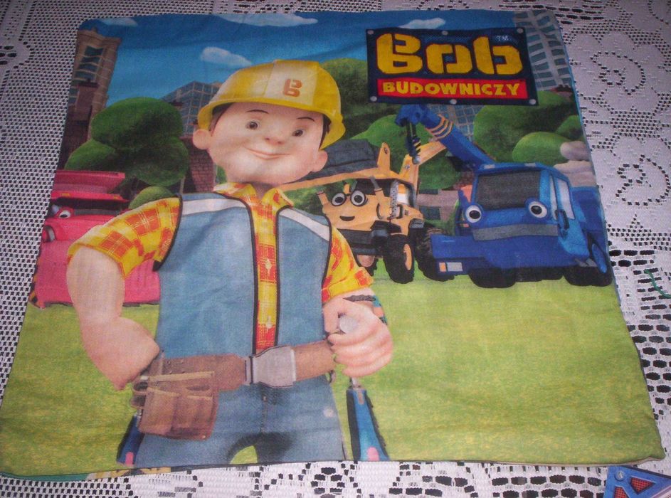 Bob Budowniczy poszewka powłoczka na poduszkę