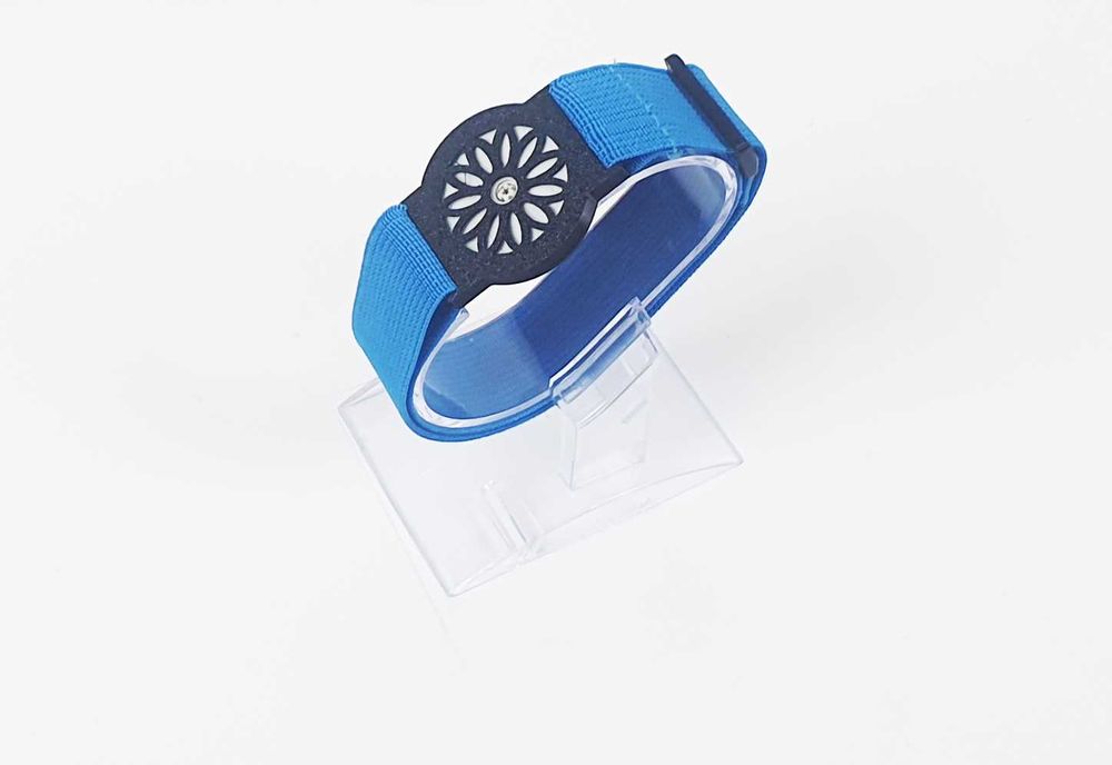 Opaska na sensor FreeStyle Libre 2 - Stokrotka - Niebieska -WYSYŁKA24h