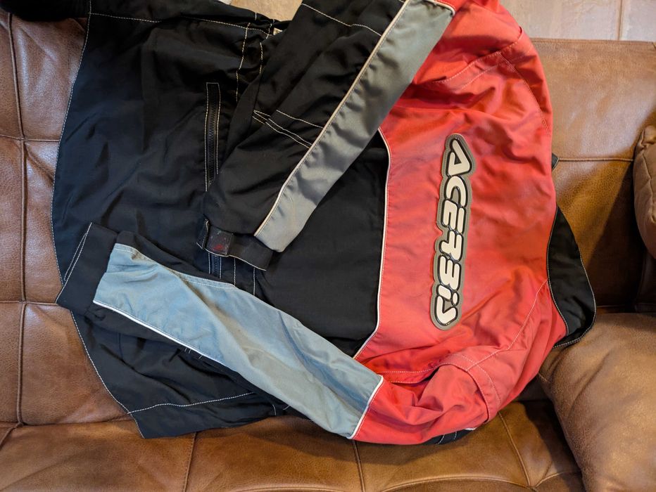 Casaco, calça e proteção o para mota tt