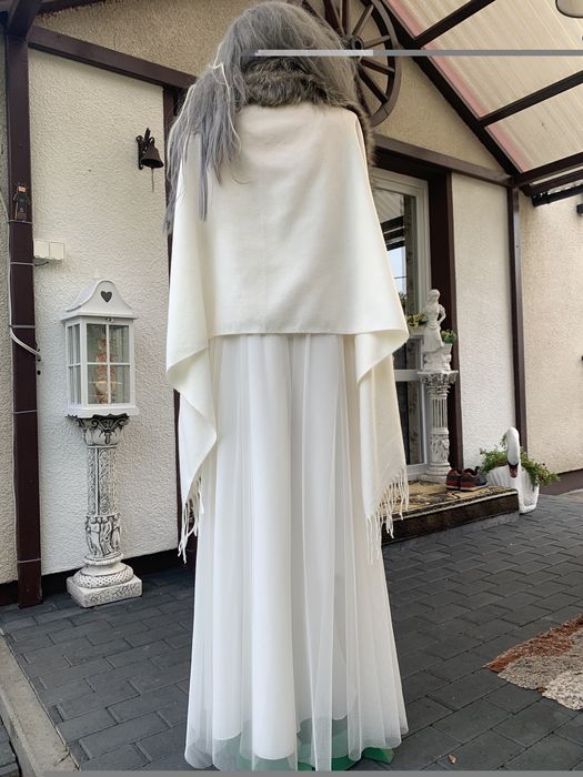 Suknia z bolerkiem i etolą rozm M