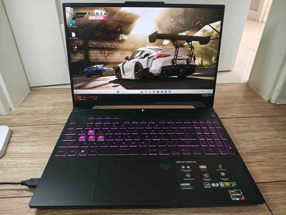 GAMINGOWY Laptop ASUS TUF 15.6"144Hz R7-16x4.75Ghz,16GB,RTX4060-8GB