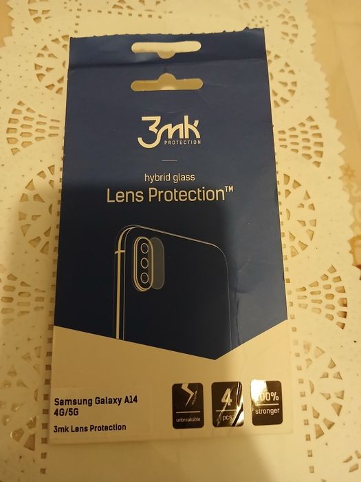 Szkło na obiektyw aparatu do Samsung A14 - 4 szt
4.9 (188)Szkło na obi