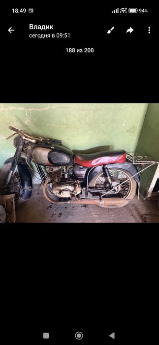 Продам мотоцикл pannonia T5 1970 год