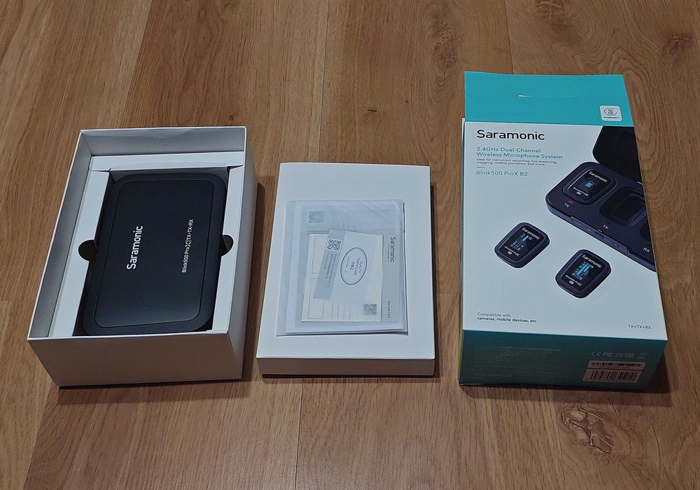 Nowy zestaw mikrofonów Saramonic Blink500 ProX B2