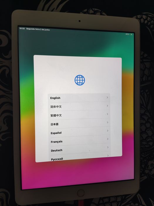 Touch + display iPad 8 10.2 (2020) retiradas original