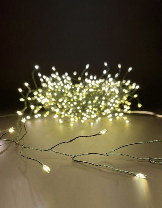 ХІТ 2026 р. Гірлянда Мішура 30 м на USB з пультом. Гірлянда Штора Роса