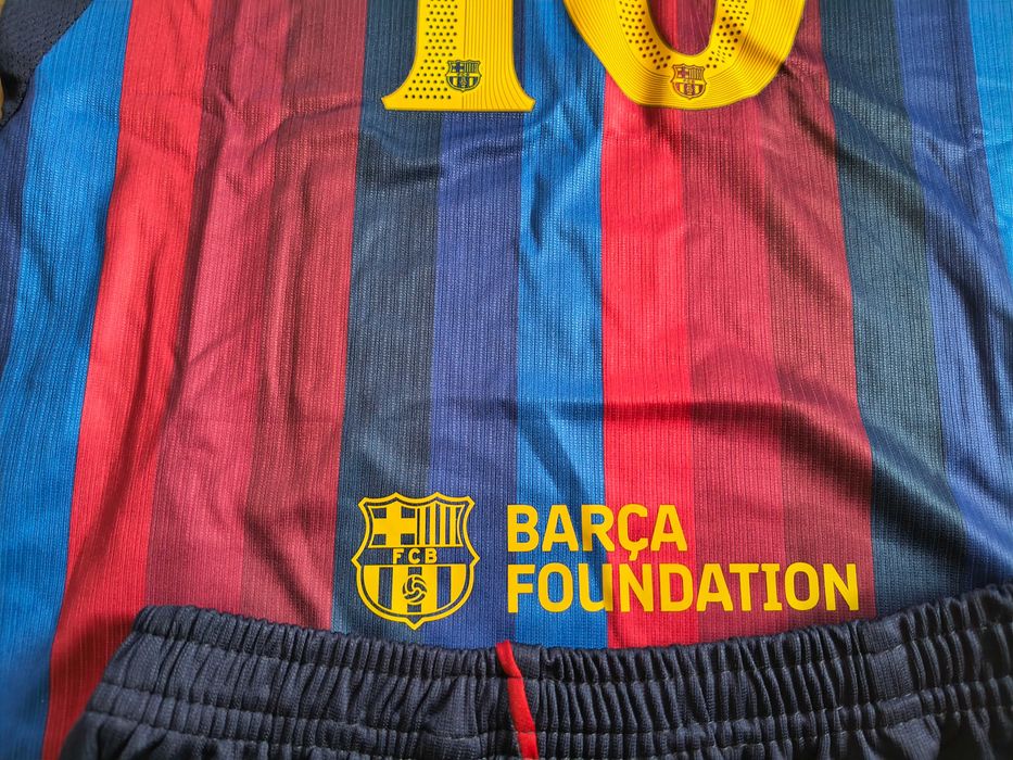 Komplet meczowy Nike FC Barcelona sezon 26/27 Lamine Yamal 10 r. na 125-135 cm