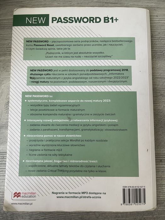 Podręcznik do j. angielskiego, B1+