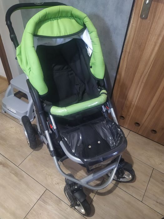 Wózek 3 w 1 gondola spacerówka i fotelik isofix