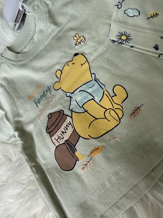 Piżama bawełniana 74 cm Winnie the Pooh nowa