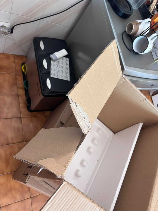 Lixeira de cozinha reciclagem com 3 compartimentos